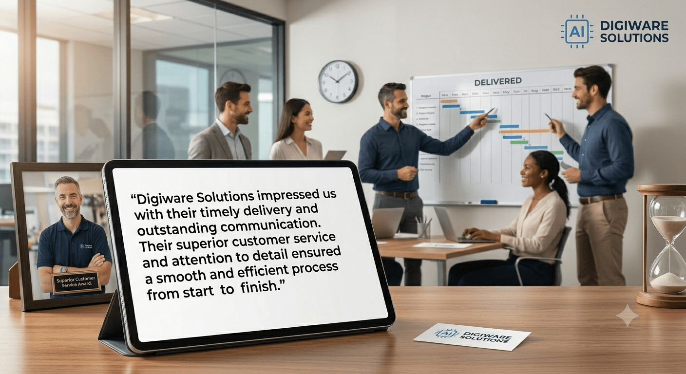 AI and product engineering partnership with Digiware Solutions