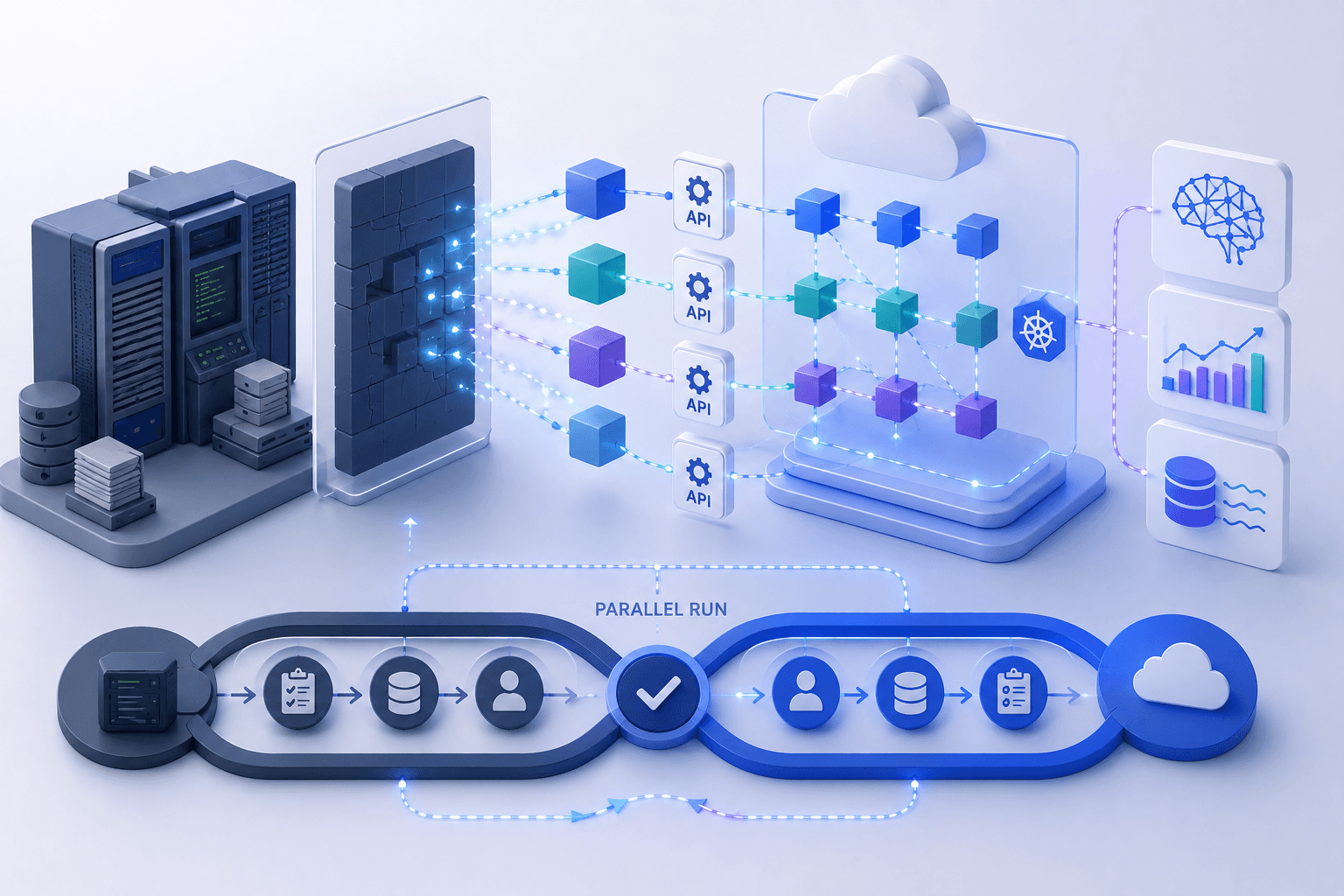 Global delivery footprint supporting modernization programs