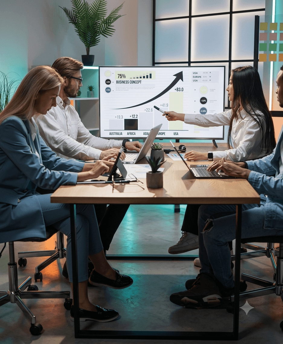 Digiware Solutions team collaborating on product delivery
